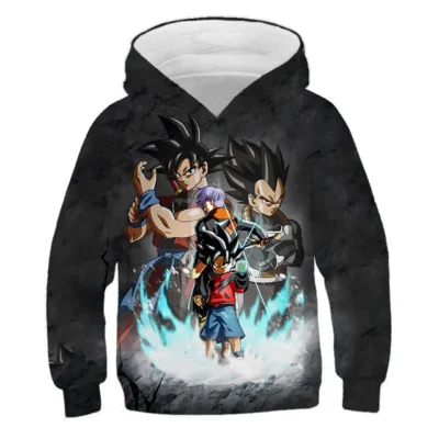 New Design  Anime Dragon Ball Z 3D Hoodie