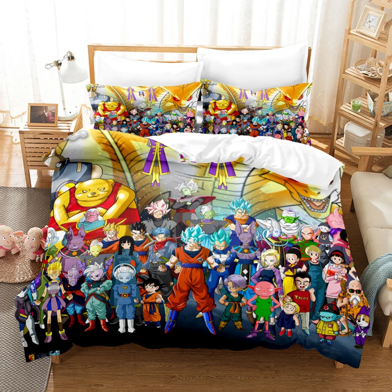Best Selling Dragon Ball Z SON GOKU Bedding Set