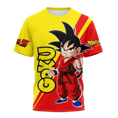 Anime Dragon Ball Z SON GOKU 3D T-Shirt