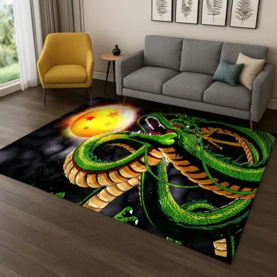 Dragon Ball Z Cartoon Anime Unique Rug