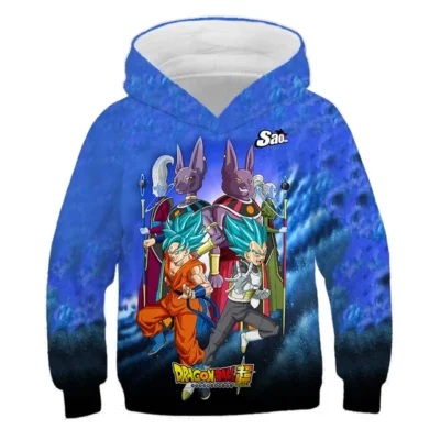 New Collection Anime Dragon Ball Z 3D Hoodie