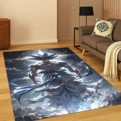 Dragon Ball Z Cartoon Anime SON GOKU Vintage Rug