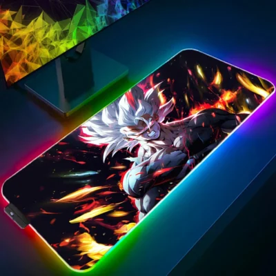 New DEsign Dragon Ball Z SON GOKU RGB Mouse Pad Design