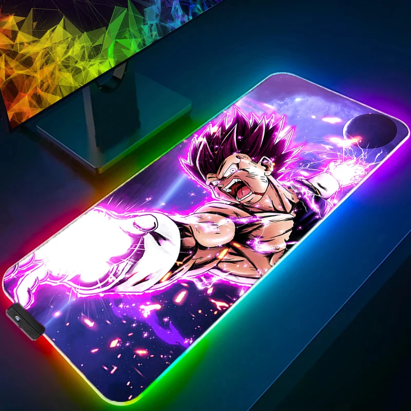 Dragon Ball Z Gaming RGB LED Mouse Pad