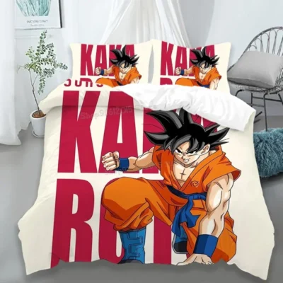 New Dragon Ball Z SON GOKU Bassic Bedding Set