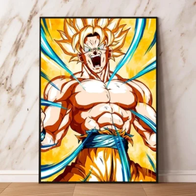 Dragon Ball Z SON GOKU Wonderfull  Wall Art