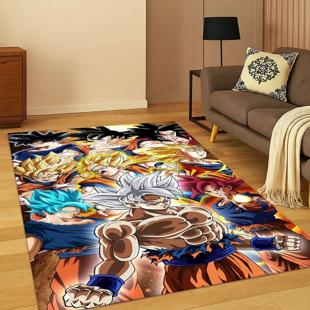 Best Selling Dragon Ball Z Cartoon Anime Rug