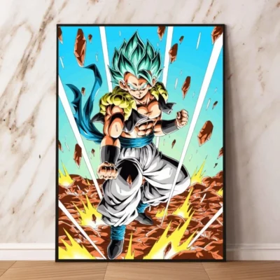 Dragon Ball Z SON GOKU Colorfull Wall Art