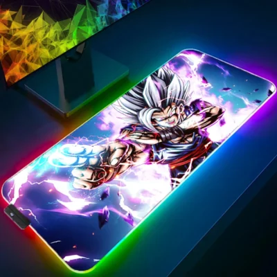 Dragon Ball Z SON GOKU Gaming RGB LED Mouse Pad