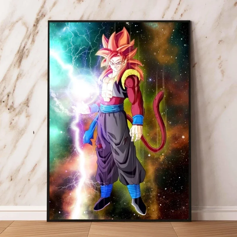 Anime Dragon Ball Z Retro Wall Art