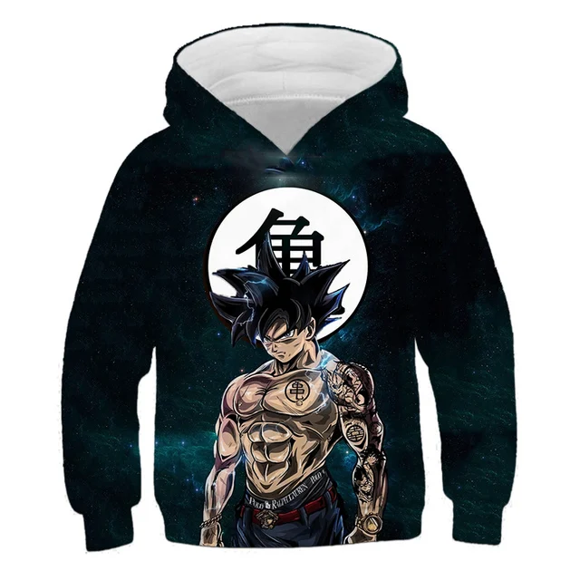New Anime Dragon Ball Z Bassic 3D Hoodie
