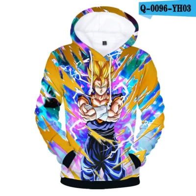 Hot Anime Dragon Ball Z 3D Hoodie