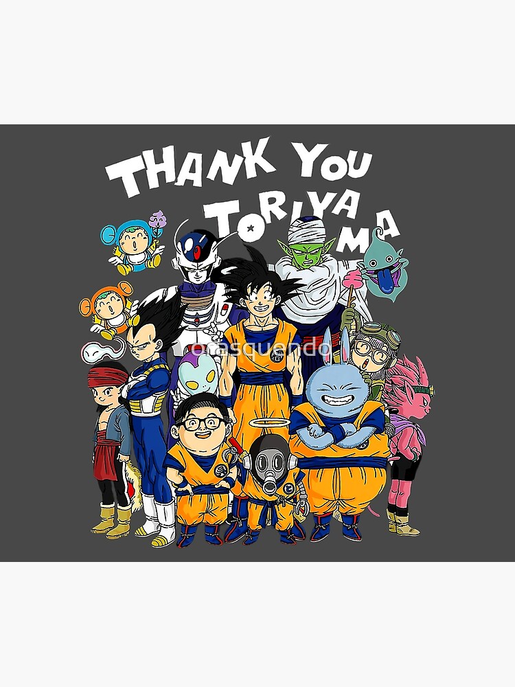 Akira Toriyama Thank You Akira Toriyama Tapestry - Image 2