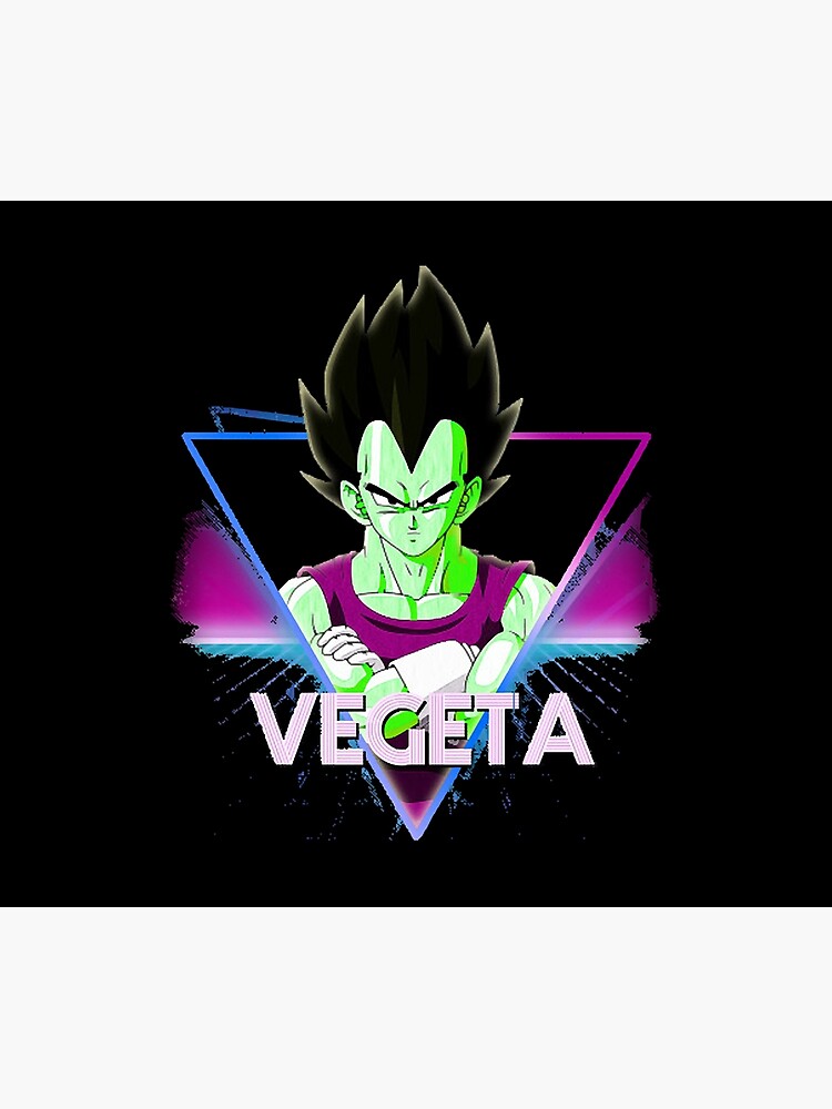 Vegeta Dragon Ball Z Retro Tshirt Tapestry - Image 2