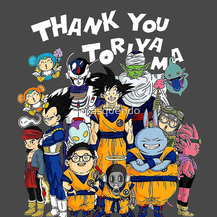 Akira Toriyama Thank You Akira Toriyama Tote Bag - Image 2