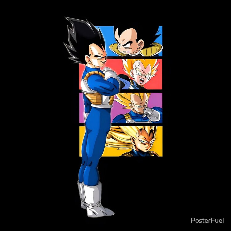 Vegeta Dragon Ball Z Anime Tote Bag - Image 2