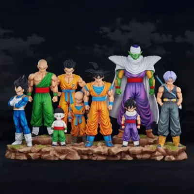 28cm Anime Dragon Ball Krillin Son Gohan PVC Action Figures
