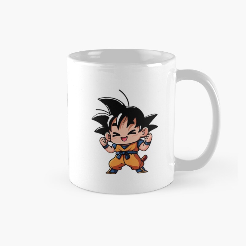 Small Saiyan Boy With Tail Mug