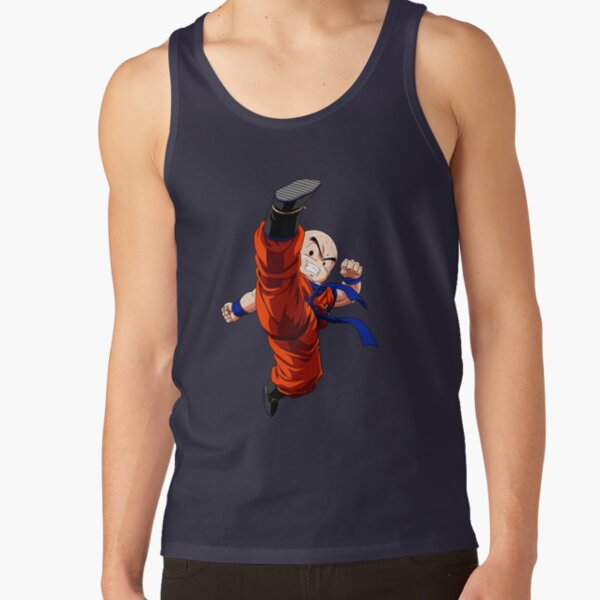 Krillin Dragon Ball Z Bassic Tank Top - Image 3