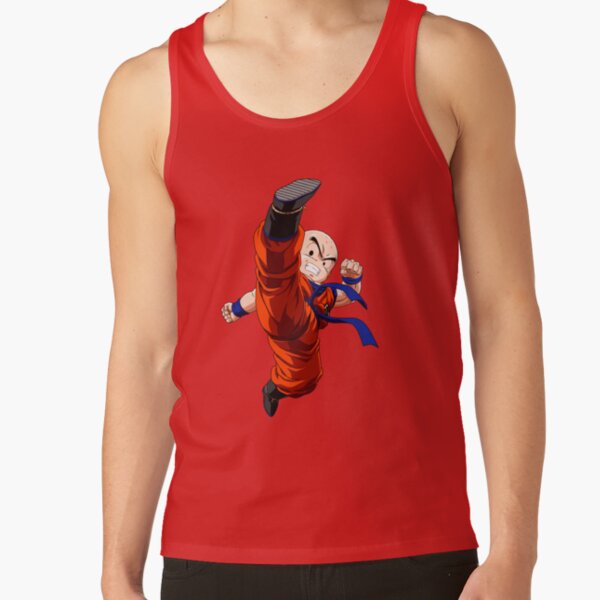 Krillin Dragon Ball Z Bassic Tank Top - Image 4