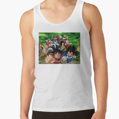 Dragon Ball Z Fighters United Warriors Art Tank Top