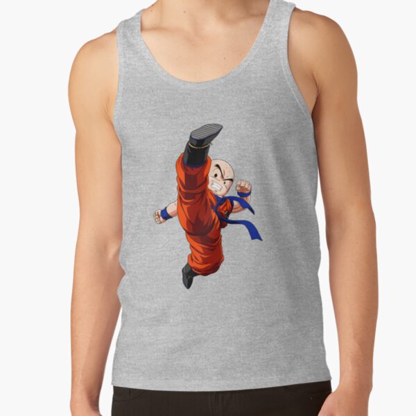 Krillin Dragon Ball Z Bassic Tank Top - Image 2
