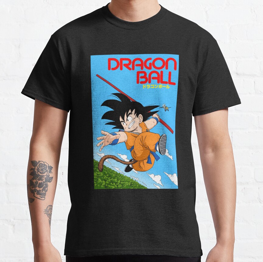 Dragon Ball Z Goku Artwork Classic T-Shirt - Image 5