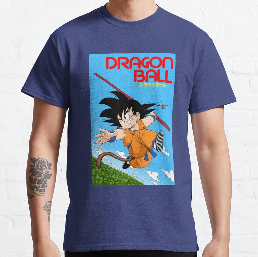 Dragon Ball Z Goku Artwork Classic T-Shirt - Image 3