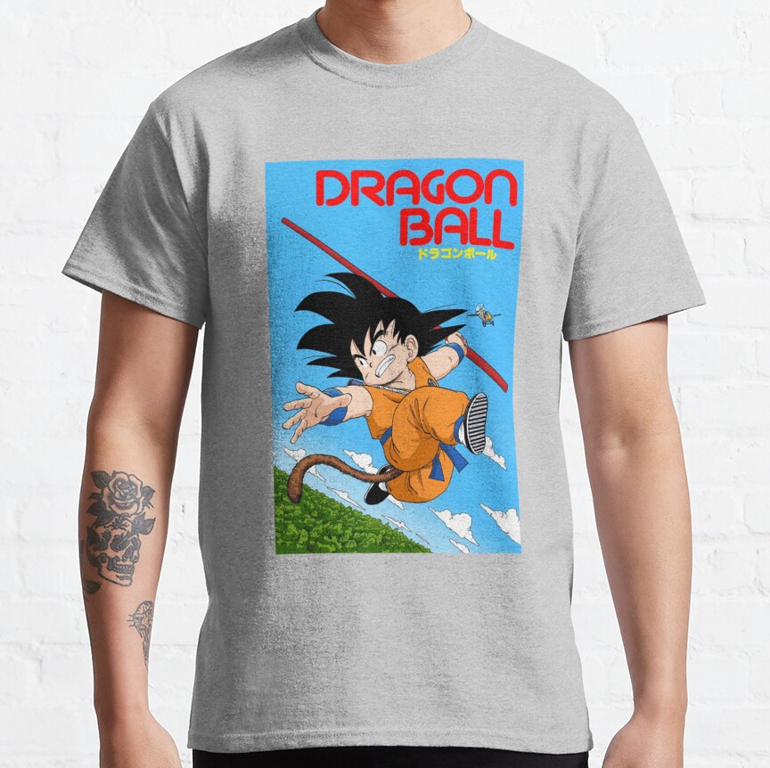 Dragon Ball Z Goku Artwork Classic T-Shirt - Image 2