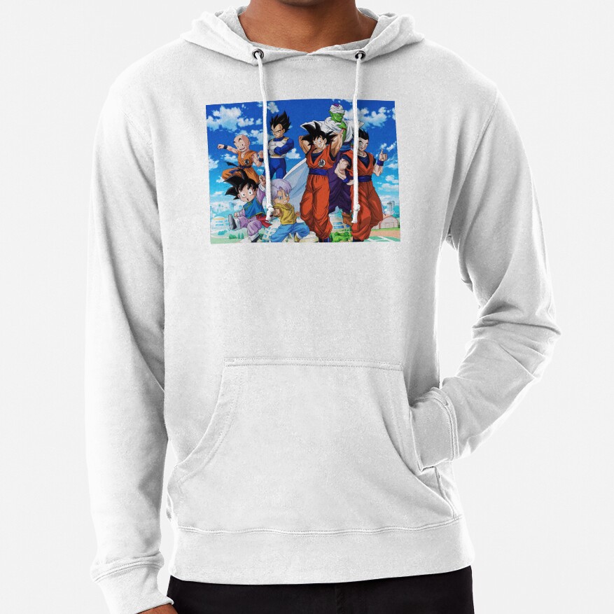 Dragon Ball Z Defenders Of Earth Group Portrait Hoodie