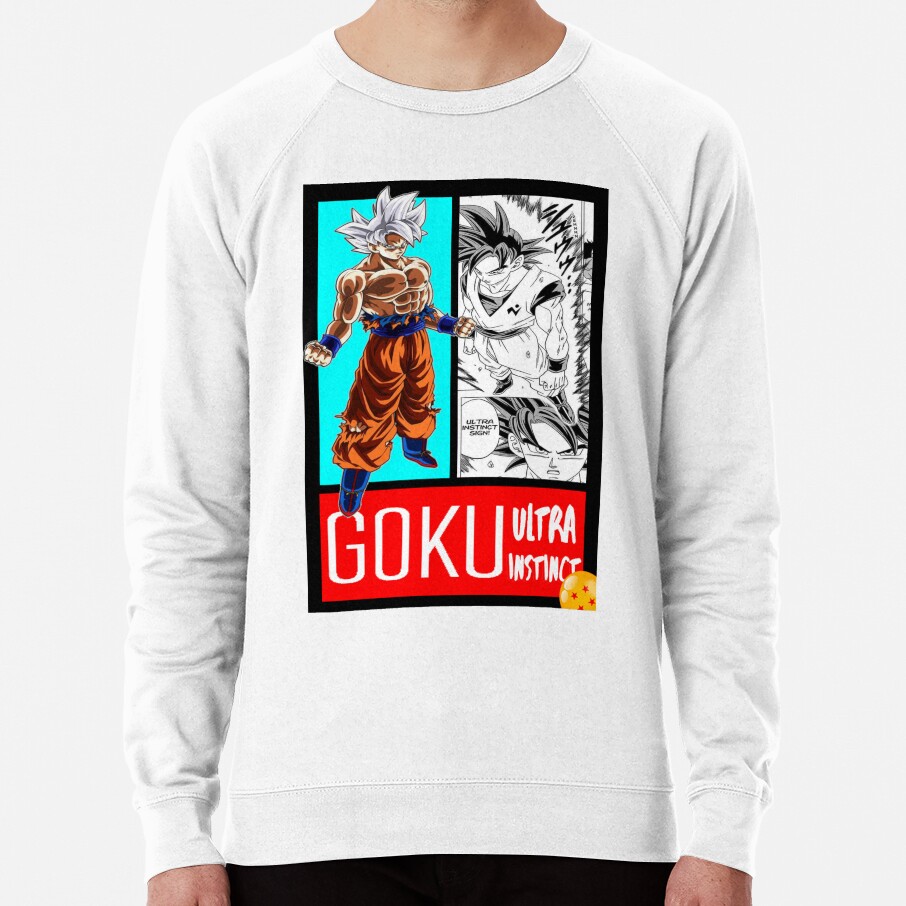 Goku Dragon Ultra Instinct Ball Anime Manga Sweatshirt - Image 5