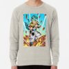 ssrcolightweight sweatshirtmensoatmeal heatherfrontsquare productx1000 bgf8f8f8 16 - Dragon Ball Z AU Store