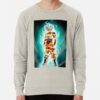 ssrcolightweight sweatshirtmensoatmeal heatherfrontsquare productx1000 bgf8f8f8 17 - Dragon Ball Z AU Store