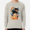 ssrcolightweight sweatshirtmensoatmeal heatherfrontsquare productx1000 bgf8f8f8 23 - Dragon Ball Z AU Store