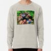 ssrcolightweight sweatshirtmensoatmeal heatherfrontsquare productx1000 bgf8f8f8 27 - Dragon Ball Z AU Store