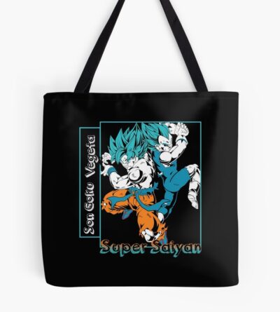 Goku Vegeta Super Saiyan Tote Bag