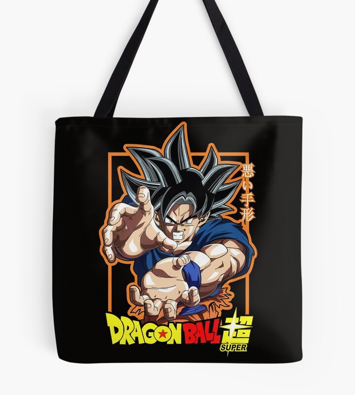 The Determined Saiyan Fighter Tote Bag