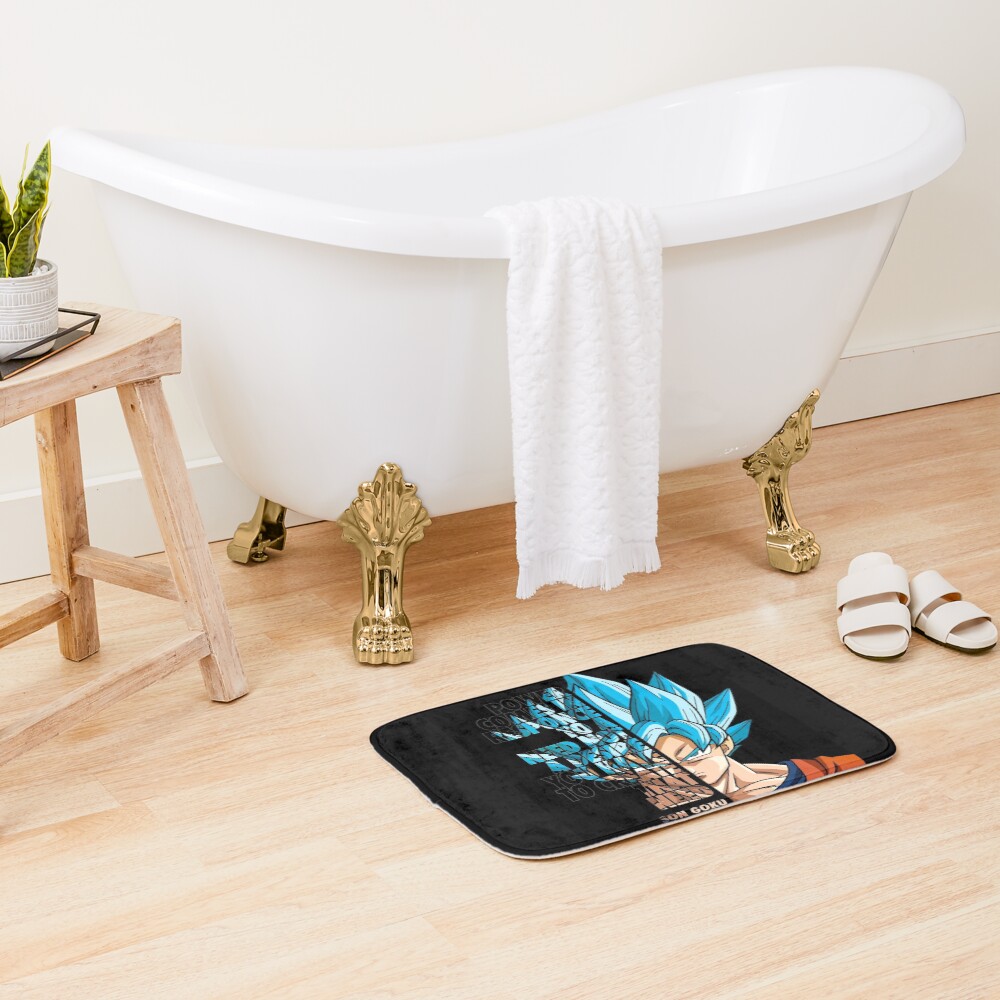 Goku Inspiration Bath Mat - Image 2