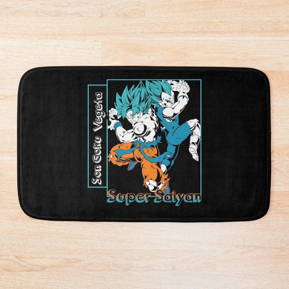 Goku Vegeta Super Saiyan Bath Mat