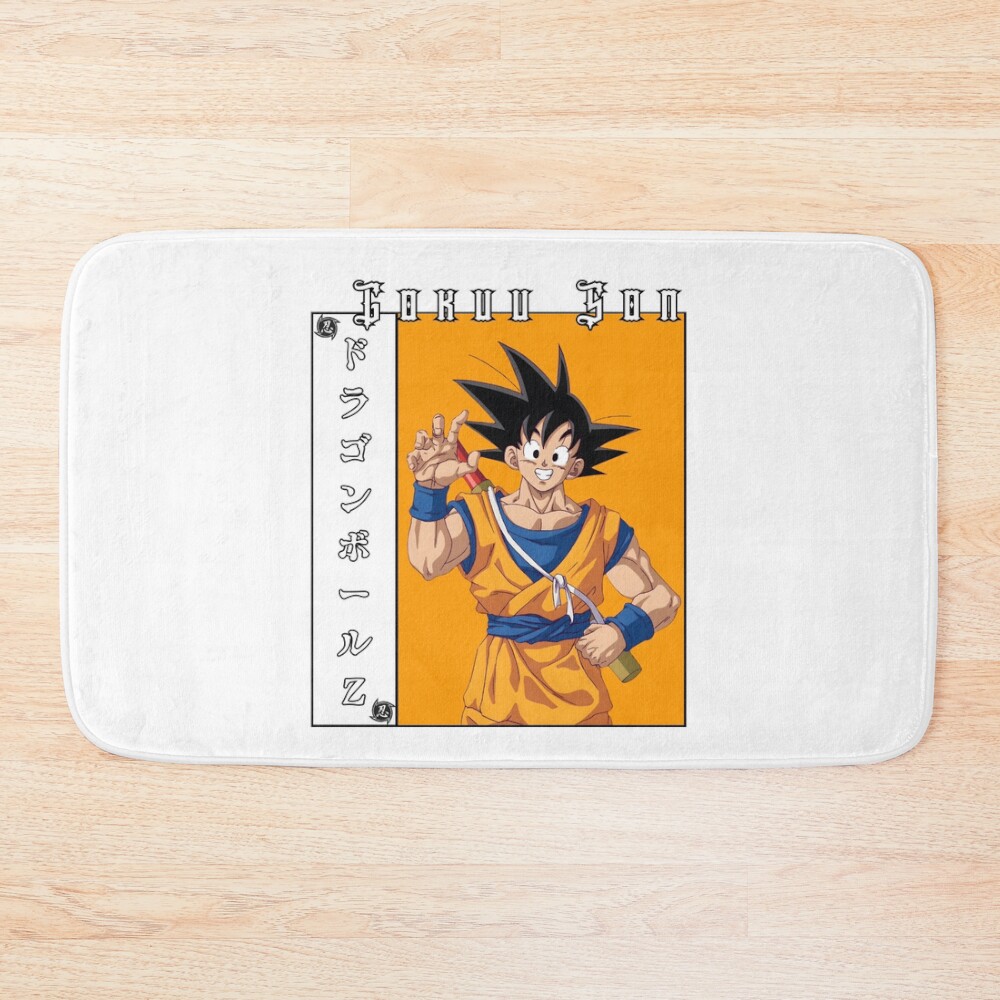 Anime Dragon Ball Z Design Bath Mat