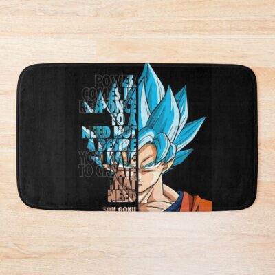 Goku Inspiration Bath Mat