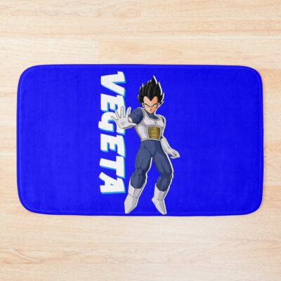 Vegeta Dragon Ball Z Anime Artwork Saiyan Power Design 12 Bath Mat