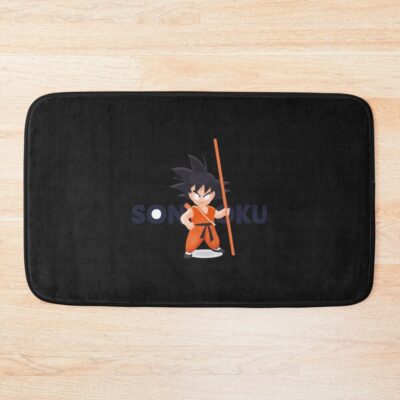 Son Goku Classic T Shirt Bath Mat