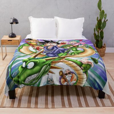 Dragon Ball Z Throw Blanket