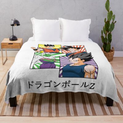 Anime Dragon Ball Z Wonderfull Throw Blanket