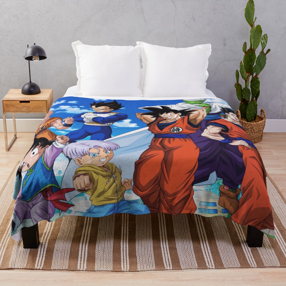 Dragon Ball Z Wonderfull Throw Blanket