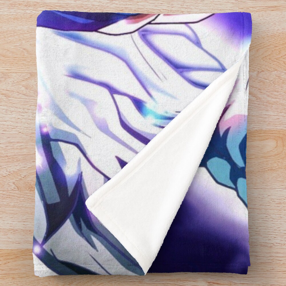 Blue Dragon Throw Blanket - Image 2
