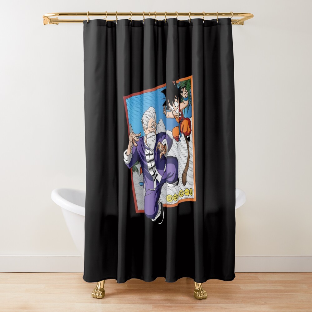 The Turtle School Masters Of Martial Arts Shower Curtain