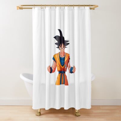 Anime Dragon Ball Z SON GOKU Shower Curtain