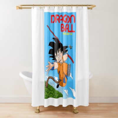 Dragon Ball Z Goku Artwork Classic Shower Curtain